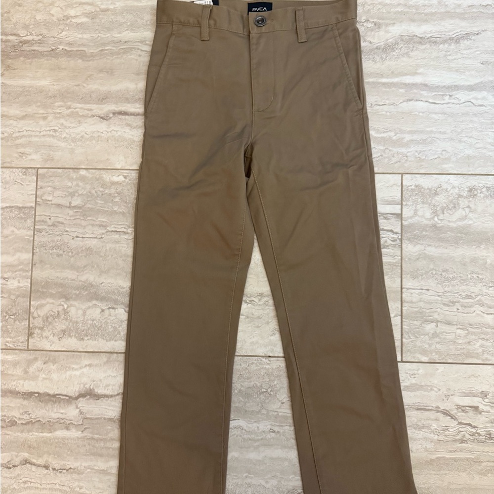 RVCA Kids Tan Casual Pants